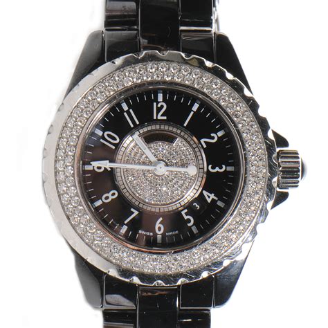 chanel j12 diamond bezel